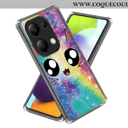 Coque Xiaomi Redmi Note 13 Pro 4G / Poco M6 Pro 4G Chat Arc-en-ciel