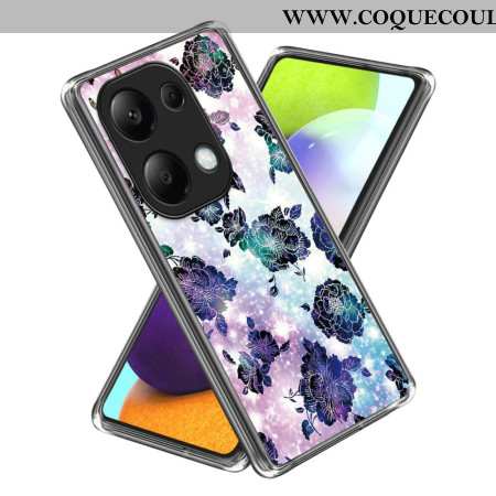 Coque Xiaomi Redmi Note 13 Pro 4G / Poco M6 Pro 4G Fleurs Pourpres