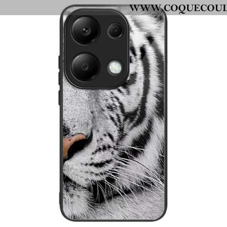 Coque Xiaomi Redmi Note 13 Pro 4G / Poco M6 Pro 4G Verre Trempé Tête de Tigre