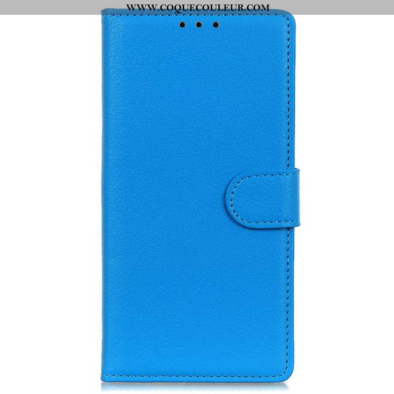 Housse Xiaomi Redmi Note 13 Pro 4G / Poco M6 Pro 4G Simili Cuir Traditionnel