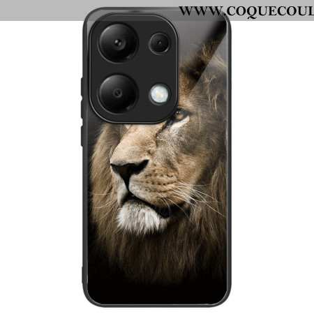 Coque Xiaomi Redmi Note 13 Pro 4G / Poco M6 Pro 4G Verre Trempé Tête de Lion