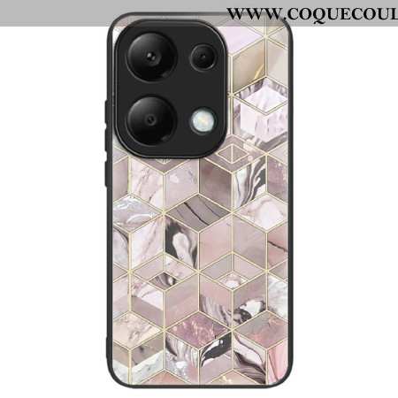 Coque Xiaomi Redmi Note 13 Pro 4G / Poco M6 Pro 4G Verre Trempé Marbre de Bloc