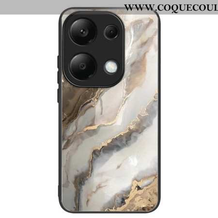 Coque pour Xiaomi Redmi Note 13 Pro 4G / Poco M6 Pro 4G Verre Trempé Marbre Alchimique