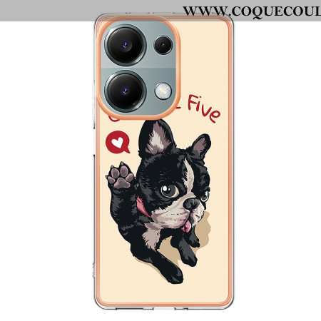 Coque Xiaomi Redmi Note 13 Pro 4G / Poco M6 Pro 4G Chien Give Me Five