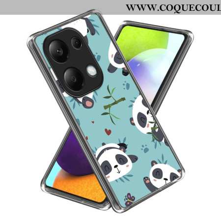 Coque Xiaomi Redmi Note 13 Pro 4G / Poco M6 Pro 4G Pandas Mignons