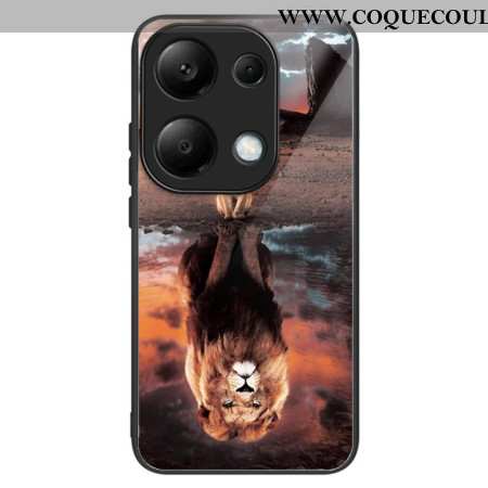 Coque Xiaomi Redmi Note 13 Pro 4G / Poco M6 Pro 4G Verre Trempé Rêve de Lionceau