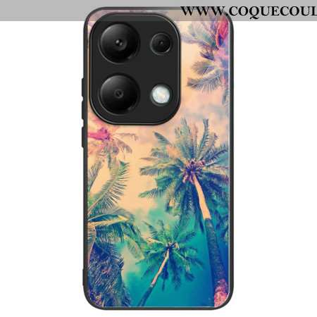 Coque Xiaomi Redmi Note 13 Pro 4G / Poco M6 Pro 4G Verre Trempé Palmiers