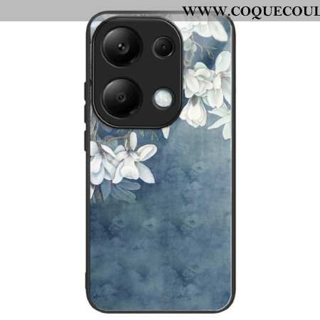 Coque Xiaomi Redmi Note 13 Pro 4G / Poco M6 Pro 4G Verre Trempé Magnolias