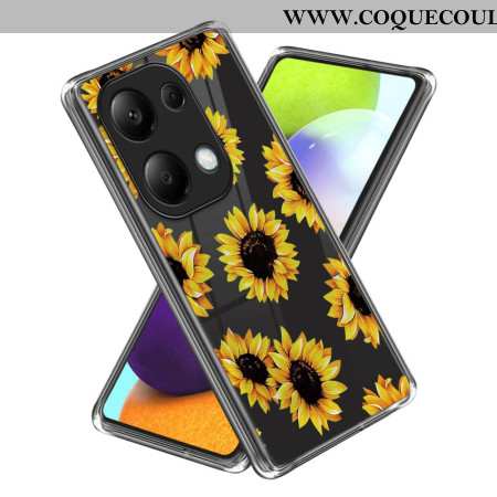 Coque Xiaomi Redmi Note 13 Pro 4G / Poco M6 Pro 4G Motif Tournesols