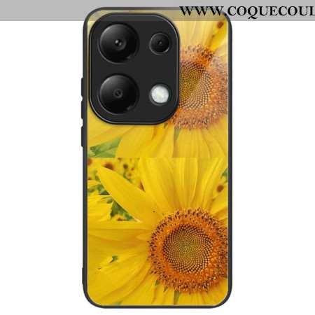 Coque Xiaomi Redmi Note 13 Pro 4G / Poco M6 Pro 4G Verre Trempé Tournesols