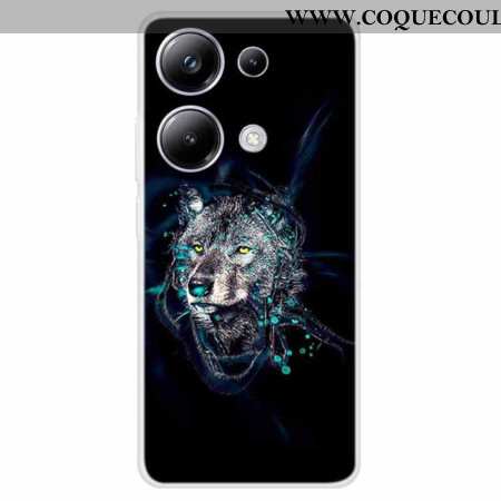 Coque Xiaomi Redmi Note 13 Pro 4G / Poco M6 Pro 4G Impression Loup