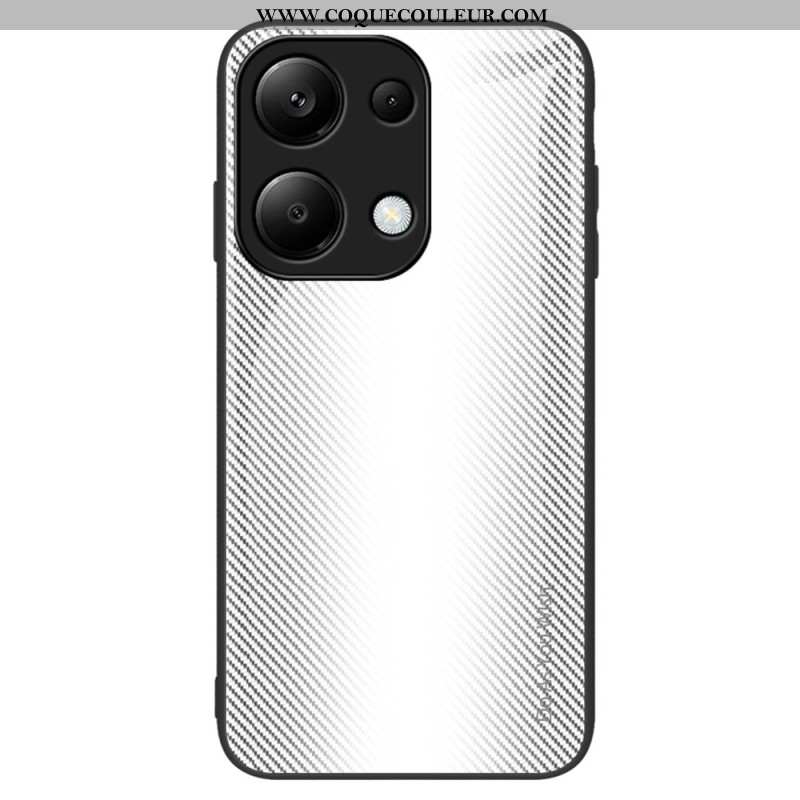 Coque Xiaomi Redmi Note 13 Pro 4G / Poco M6 Pro 4G Verre Trempé Fibre Carbone