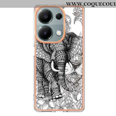 Coque Xiaomi Redmi Note 13 Pro 4G / Poco M6 Pro 4G Totem Éléphant