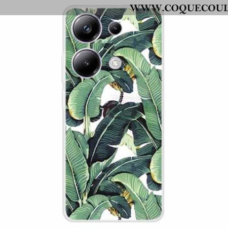 Coque Xiaomi Redmi Note 13 Pro 4G / Poco M6 Pro 4G Feuilles de Banane