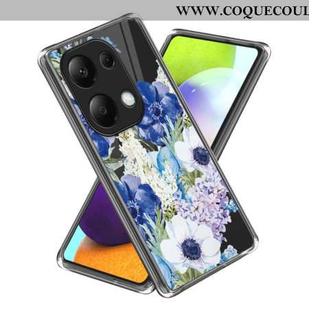 Coque Xiaomi Redmi Note 13 Pro 4G / Poco M6 Pro 4G Motif de Fleurs