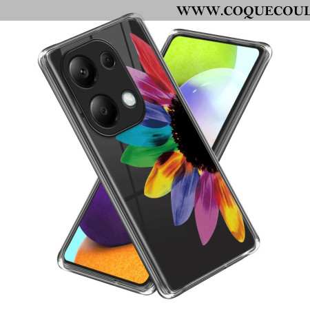 Coque Xiaomi Redmi Note 13 Pro 4G / Poco M6 Pro 4G Fleur colorée