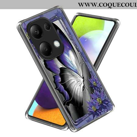 Coque Xiaomi Redmi Note 13 Pro 4G / Poco M6 Pro 4G Papillon Violet