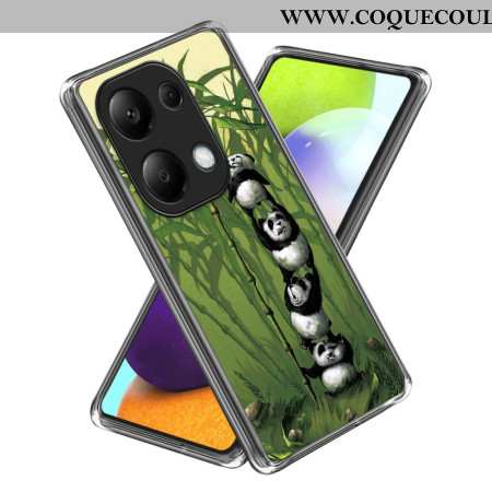 Coque Xiaomi Redmi Note 13 Pro 4G / Poco M6 Pro 4G Tas de Pandas