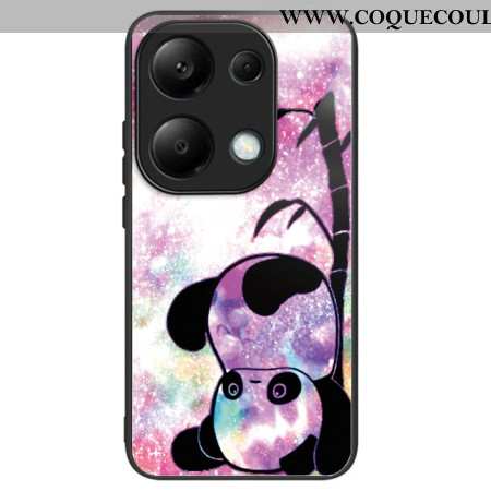 Coque Xiaomi Redmi Note 13 Pro 4G / Poco M6 Pro 4G Verre Trempé Mignon Panda