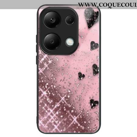 Coque Xiaomi Redmi Note 13 Pro 4G / Poco M6 Pro 4G Verre Trempé Amour Rose