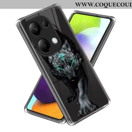 Coque Xiaomi Redmi Note 13 Pro 4G / Poco M6 Pro 4G Motif de Loup