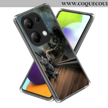 Coque Xiaomi Redmi Note 13 Pro 4G / Poco M6 Pro 4G Chat Miroir