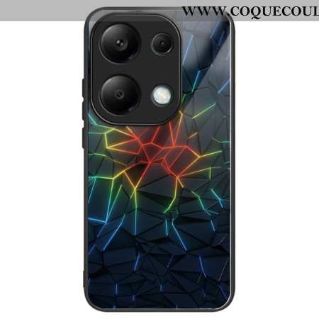 Coque Xiaomi Redmi Note 13 Pro 4G / Poco M6 Pro 4G Verre Trempé Géométrie