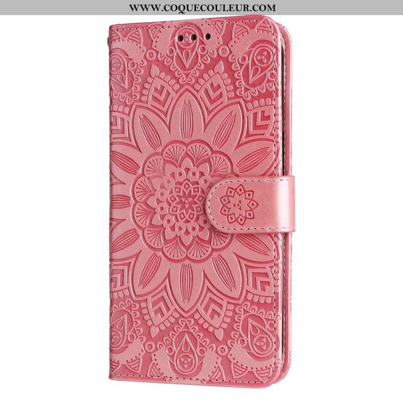 Housse Xiaomi Redmi Note 13 Pro 4G / Poco M6 Pro 4G Mandala à Lanière