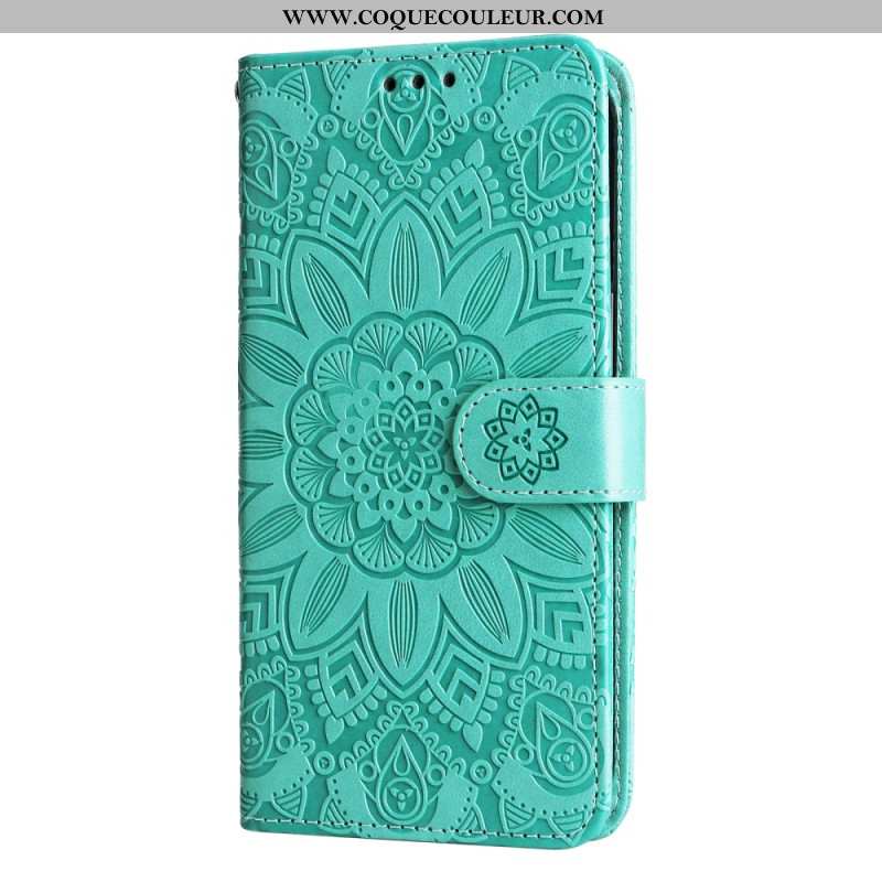 Housse Xiaomi Redmi Note 13 Pro 4G / Poco M6 Pro 4G Mandala à Lanière