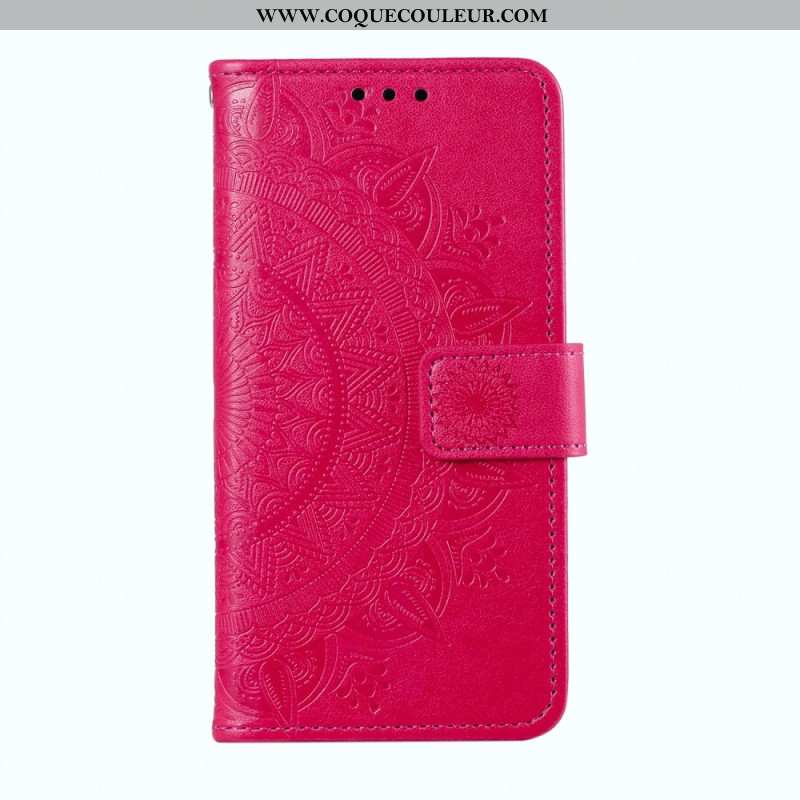 Etui Portefeuille Pour Xiaomi Redmi Note 13 Pro 4G / Poco M6 Pro 4G Avec Motif Mandala