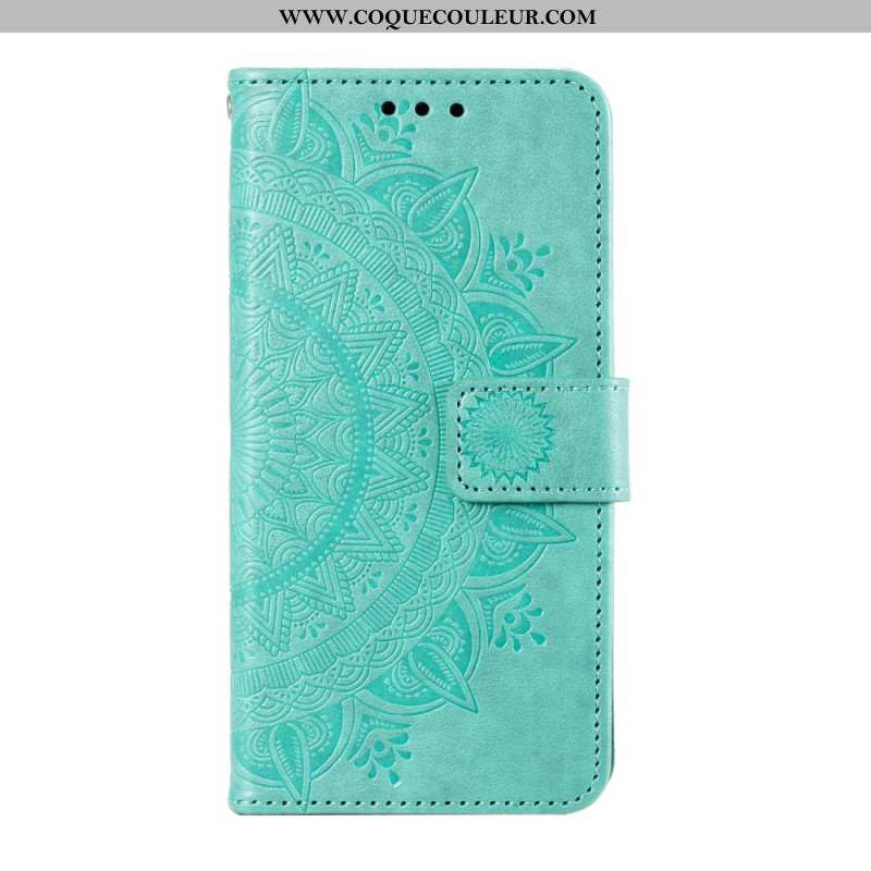 Etui Portefeuille Pour Xiaomi Redmi Note 13 Pro 4G / Poco M6 Pro 4G Avec Motif Mandala