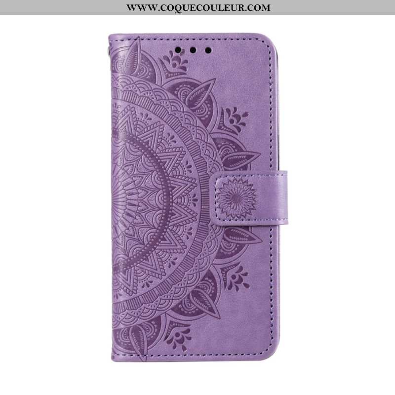 Etui Portefeuille Pour Xiaomi Redmi Note 13 Pro 4G / Poco M6 Pro 4G Avec Motif Mandala