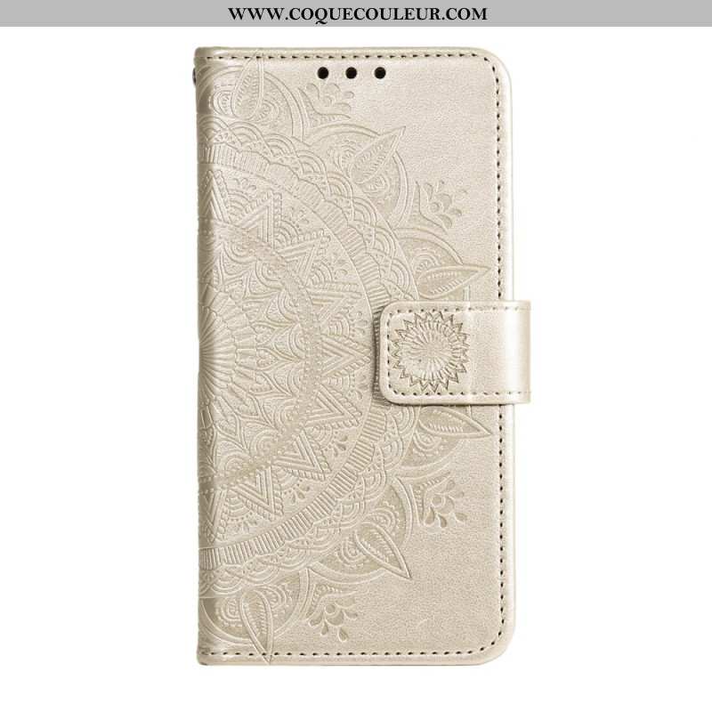 Etui Portefeuille Pour Xiaomi Redmi Note 13 Pro 4G / Poco M6 Pro 4G Avec Motif Mandala