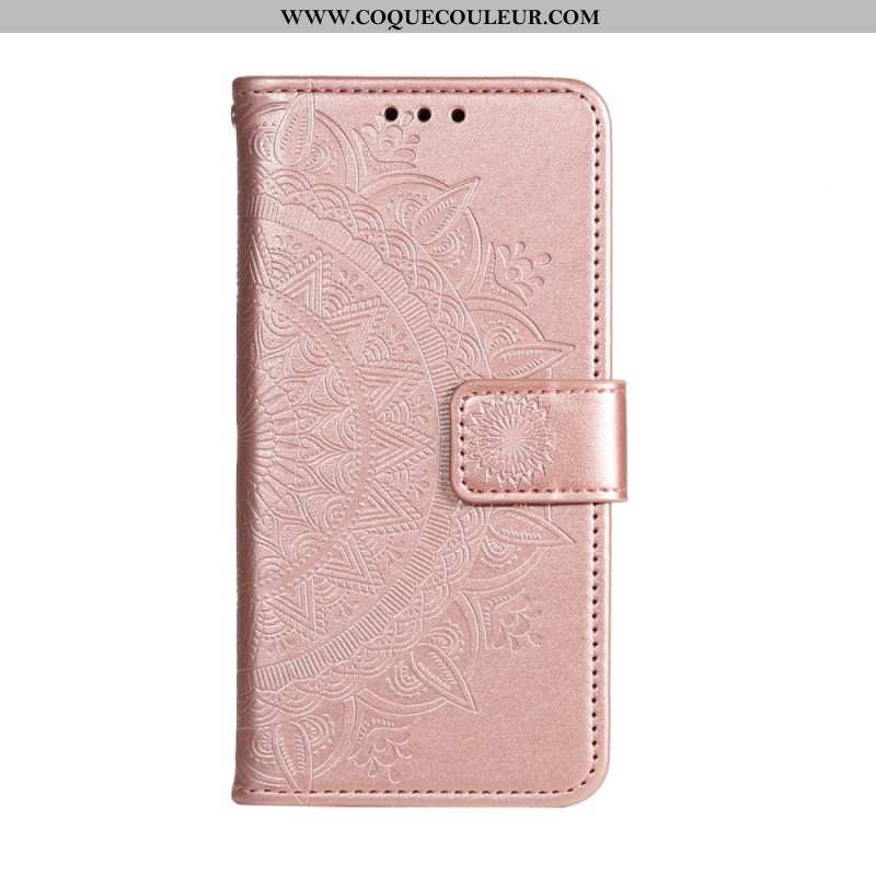 Etui Portefeuille Pour Xiaomi Redmi Note 13 Pro 4G / Poco M6 Pro 4G Avec Motif Mandala