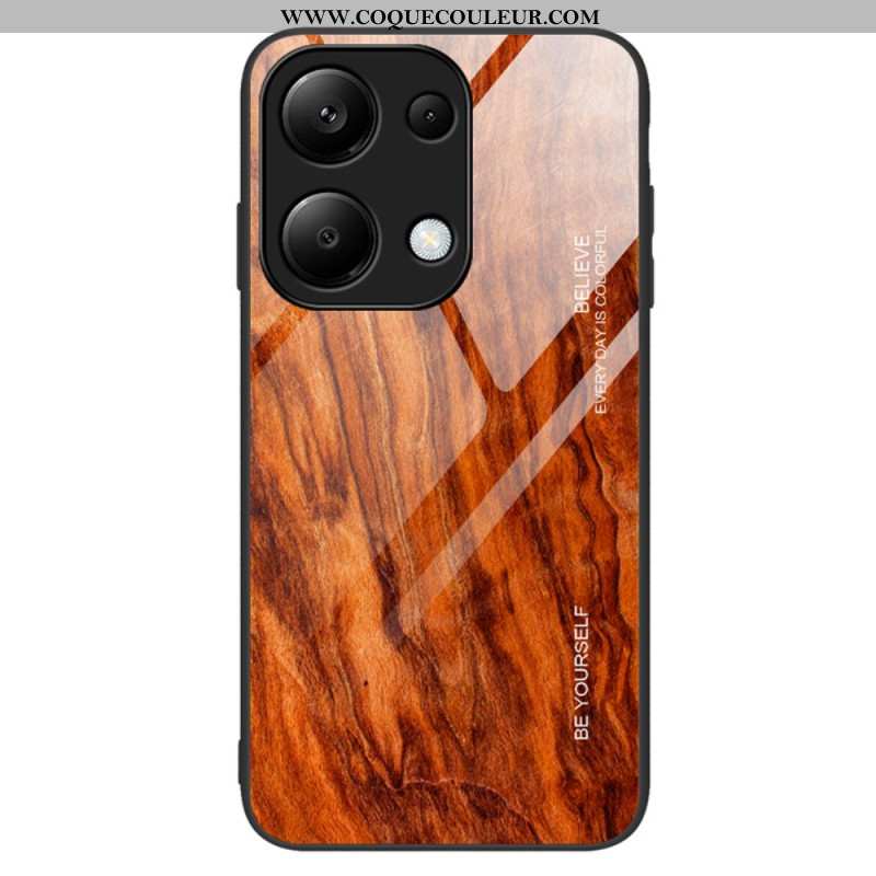 Coque Xiaomi Redmi Note 13 Pro 4G / Poco M6 Pro 4G Verre Trempé Bois