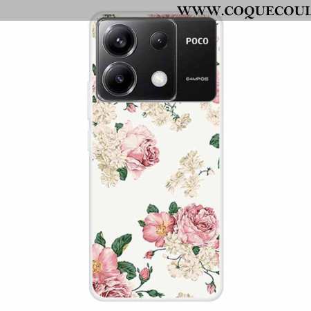 Coque Xiaomi Redmi Note 13 Pro 5G / Poco X6 5G Fleurs Liberty