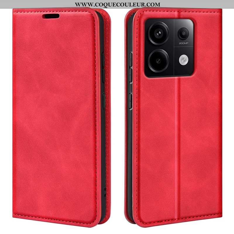 Flip Cover Xiaomi Redmi Note 13 Pro 5G / Poco X6 5G Style Cuir