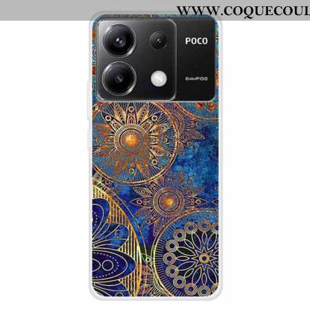 Coque Xiaomi Redmi Note 13 Pro 5G / Poco X6 5G Fleur dorée