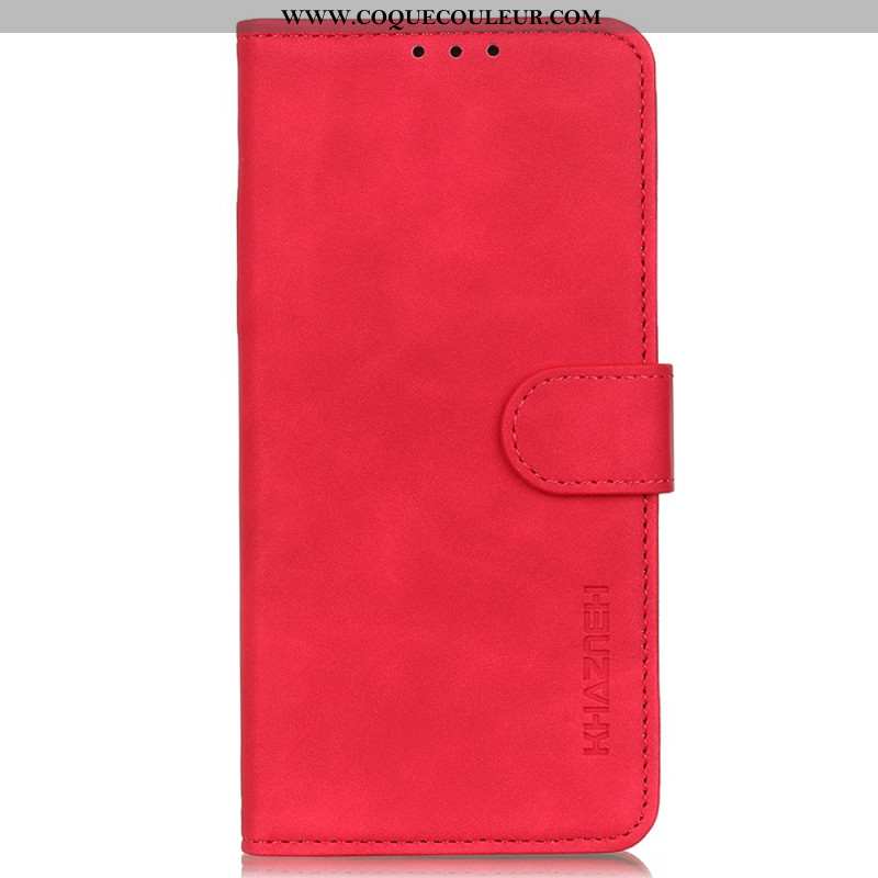 Housse Xiaomi Redmi Note 13 Pro 5G / Poco X6 5G Simili Cuir Rétro KHAZNEH