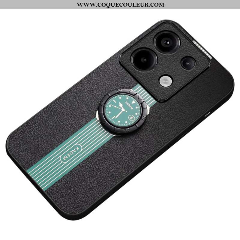 Coque Xiaomi Redmi Note 13 Pro 5G / Poco X6 5G Design Montre avec Anneau-Support KADEM