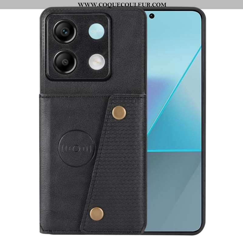 Coque Xiaomi Redmi Note 13 Pro 5G / Poco X6 5G avec Porte-Cartes Support