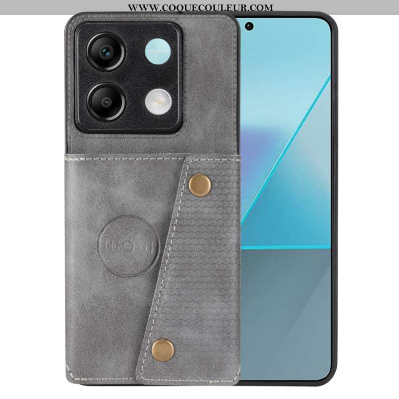 Coque Xiaomi Redmi Note 13 Pro 5G / Poco X6 5G avec Porte-Cartes Support