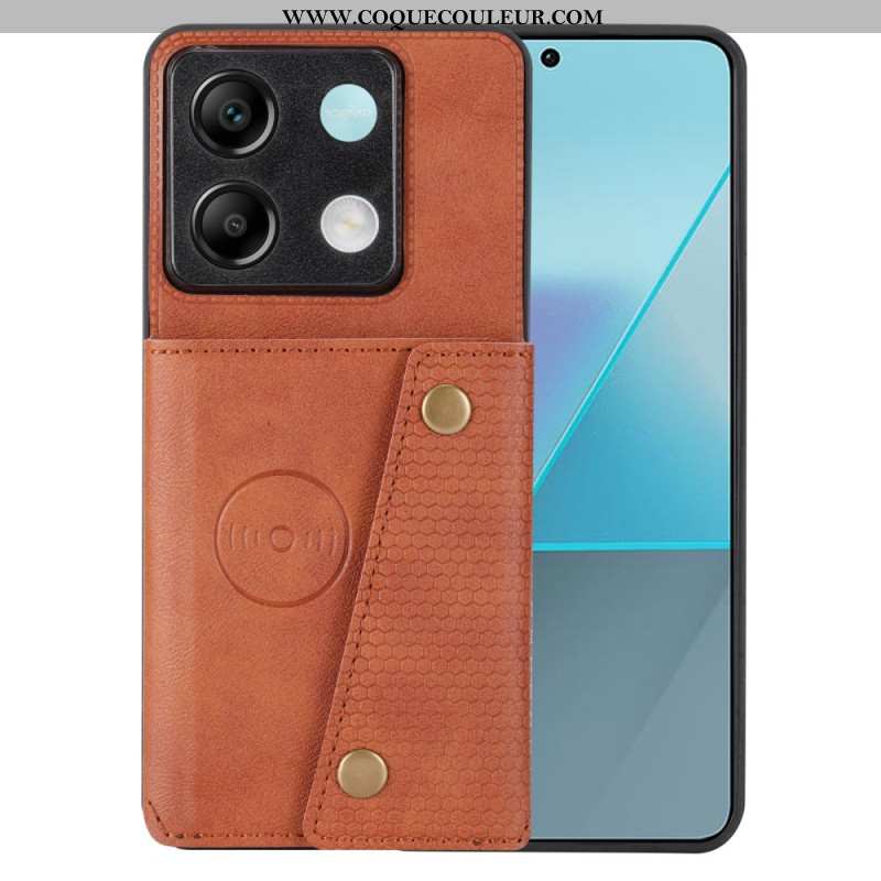 Coque Xiaomi Redmi Note 13 Pro 5G / Poco X6 5G avec Porte-Cartes Support