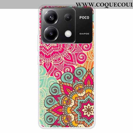 Coque Xiaomi Redmi Note 13 Pro 5G / Poco X6 5G Motif de Fleurs