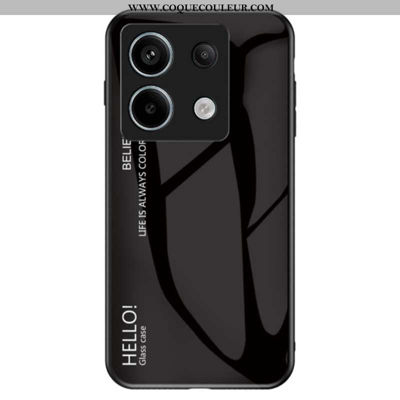 Coque Xiaomi Redmi Note 13 Pro 5G / Poco X6 5G Verre Trempé Hello