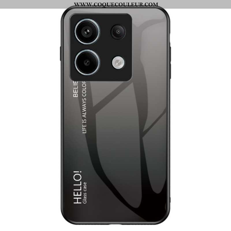 Coque Xiaomi Redmi Note 13 Pro 5G / Poco X6 5G Verre Trempé Hello