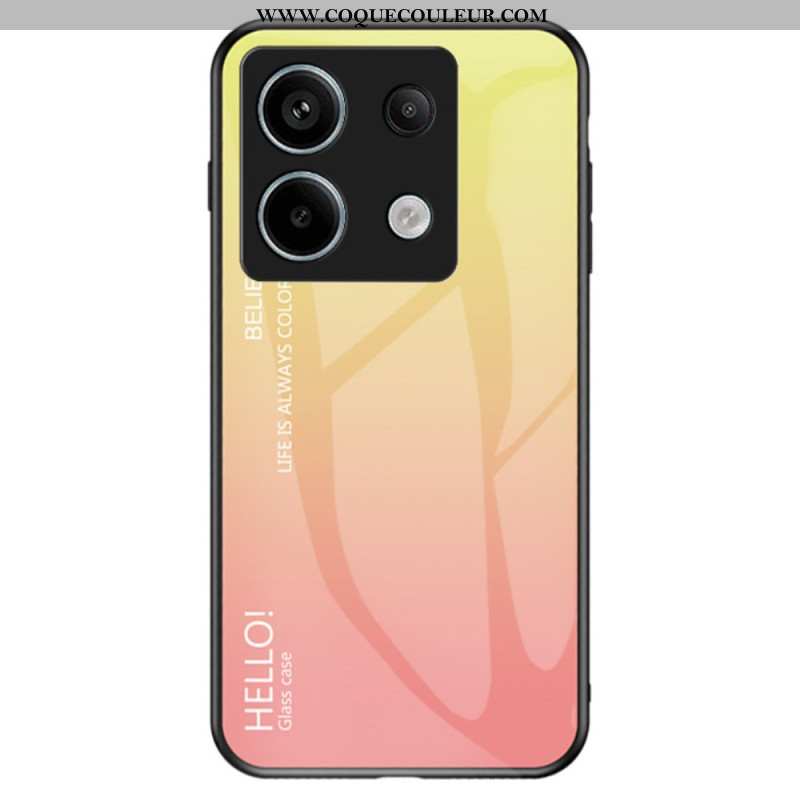 Coque Xiaomi Redmi Note 13 Pro 5G / Poco X6 5G Verre Trempé Hello