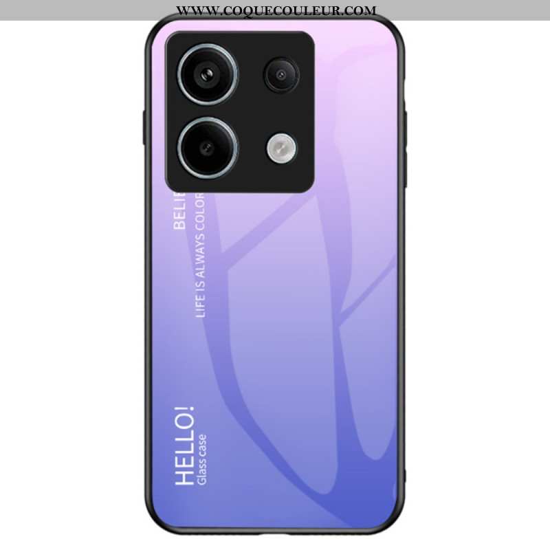 Coque Xiaomi Redmi Note 13 Pro 5G / Poco X6 5G Verre Trempé Hello