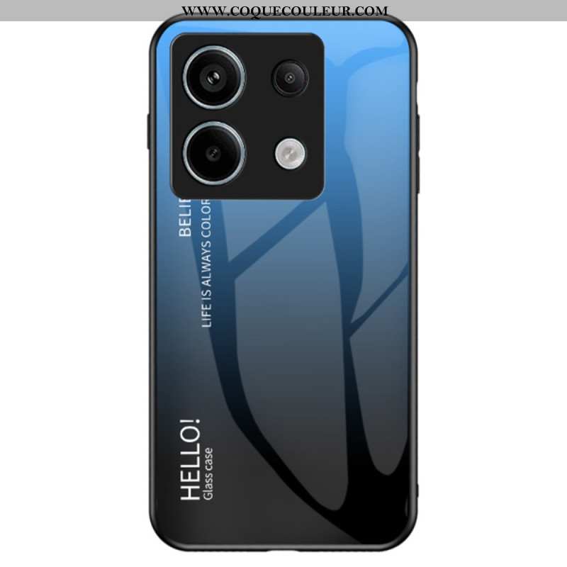 Coque Xiaomi Redmi Note 13 Pro 5G / Poco X6 5G Verre Trempé Hello