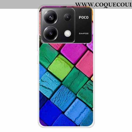 Coque Xiaomi Redmi Note 13 Pro 5G / Poco X6 5G Blocs Colorés